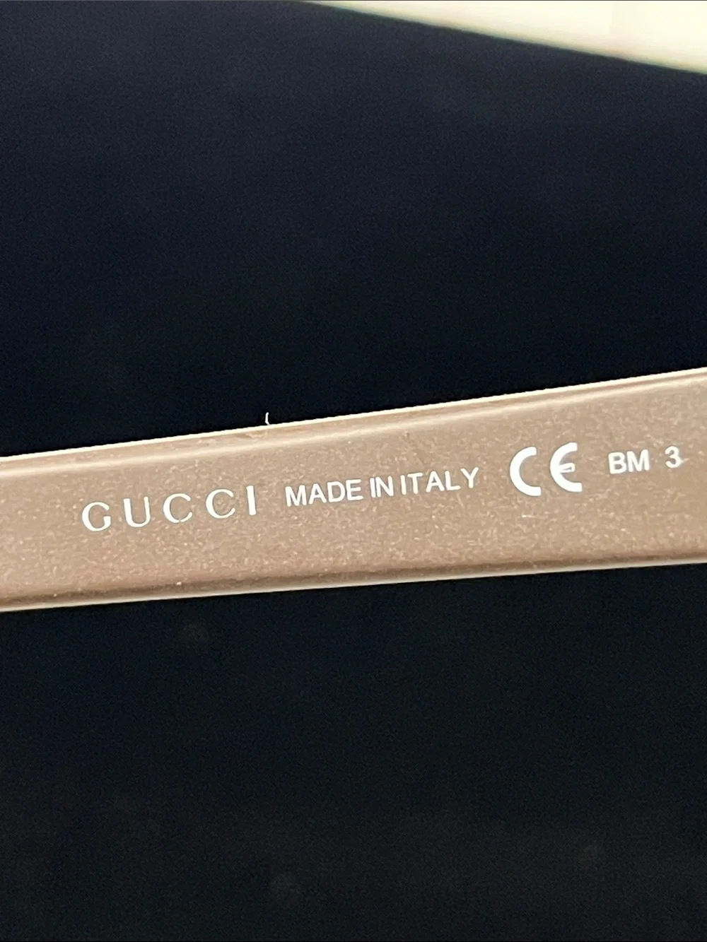 GUCCI NWOT Men's Pilot/Rect Wrap Havana Brown Gradient 63-14-130 Sunglasses